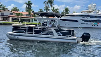 25' Pontoon Boat for rent in Hollywood, FL