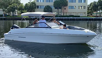 24' Deck Boat for Rent in Hollywood, FL