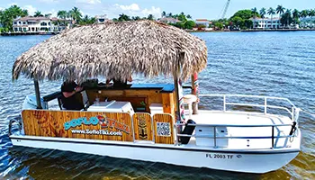 25' Pontoon Boat for rent in Hollywood, FL